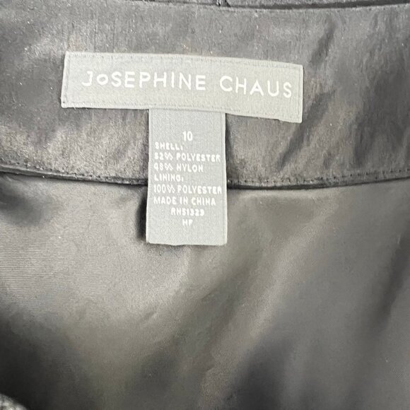 Josephine Chaus Black Dressy Formal Skirt Size 10 - Picture 6 of 6